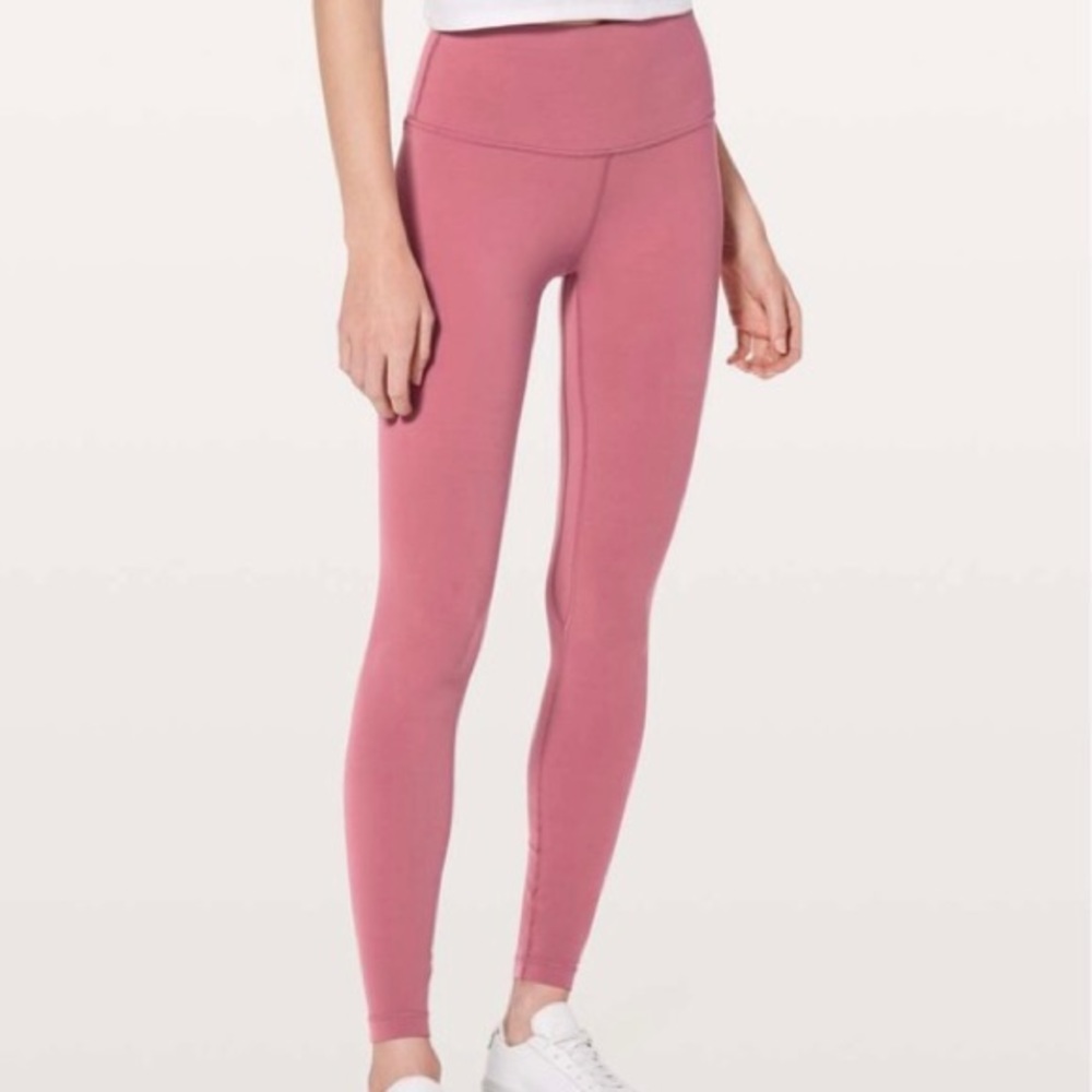 Lululemon Align leggings 28” Moss Rose